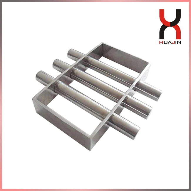 High Intensity Round/Rectangle NdFeB Magnetic Grill/Grate/Filter Iron Industry Use