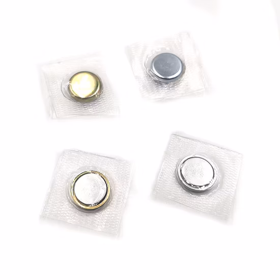 Imanes de cobalto de samario a prueba de agua Ropa invisible Costura de imanes de cobalto de samario Botón de imán de costura de PVC / TPU / Snap / Hebilla